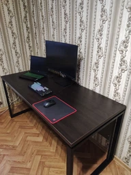 Письменный стол G-160-36 Loft Design Дуб Крафт золотой