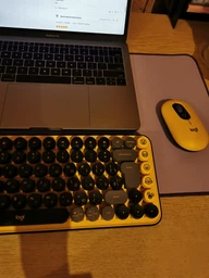 Клавіатура бездротова Logitech POP Keys Wireless Mechanical Keyboard Daydream Mint (920-010717) фото від покупців 2