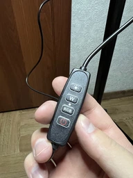 Профессиональная светодиодная LED цветная кольцевая лампа для селфи блогеров предметной сьемки 26 см для фото и видео со штативом фото от покупателей 3