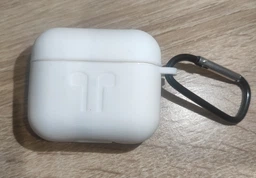 Силіконовий чохол Nik з карабіном для Apple AirPods 3 2021 зелений