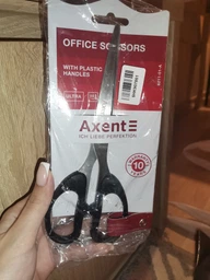 Ножницы офисные Axent Ultra 19 см Черные (6211-01-A)