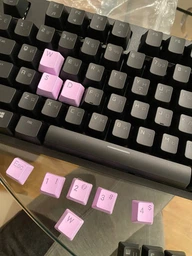 Клавіатура Hator Rockfall EVO TKL Optical ENG/UKR/RUS (HTK-633) Lilac USB фото від покупців 8