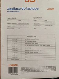 Блок питания автомобильный +сеть для ноутбука UKCY 12-24В 100Вт универсальный