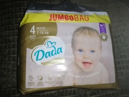 Підгузки дитячі Dada 4 extra care Jumbo Bag (7-16 кг) 80 штук підгузники памперси преміум для дітей фото від покупців 8