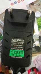 Адаптер питания NZX-31250 с регулировкой 3-12V 2A, штекер 5,5*2,5, LED - индикация фото от покупателей 1