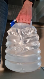 Каністра для води складана Naturehike LDPE4 NH14S002-T, 10 л фото от покупателей 1