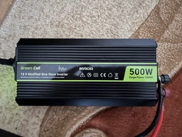 Автомобільний інвертор Greencell 12 V/230 V 500 W (INV03DE)