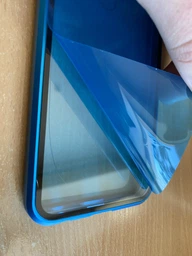 Магнітний чохол із захисним склом для Xiaomi Redmi Note 8T Чорний (085168_1)