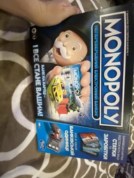 Настільна гра Монополія/Monopoly від HASBRO з електроним банкінгом Українська версія фото від покупців 3