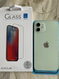 Защитное стекло ACCLAB 9H для смартфона Apple iPhone 12/Apple iPhone 12 Pro Black (1283126508219)