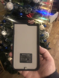 Чехол зарядка iBattery для iPhone 6/6s/7/8 Plus 6500 mAh black фото от покупателей 1