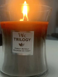 Ароматична свічка в склі з тришаровим ароматом Woodwick Large Trilogy Cafe Sweets 609 г (93904E)