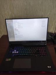 Ноутбук ASUS ROG Strix G17 G713IC-HX010 (90NR05M2-M002K0) Eclipse Gray фото от покупателей 1