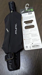 Сумка на пояс для бега Fitletic Mini Running Belt Черная (MSB01-01)