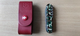 Швейцарский нож Victorinox Huntsman Red Transpanent (1.3713.T) фото от покупателей 4
