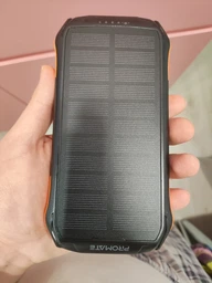 УМБ Promate SolarTank-10PDQi с солнечной панелью 10000 mAh 20 W Power Delivery 10 W Qi Black (solartank-10pdqi.black) фото от покупателей 1