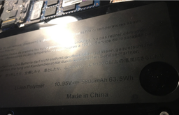 Батарея A1322 для ноутбука Apple A1278 (2009-2012) MacBook Pro 13" (10.95V 5300mAh) MB990, MB991, MC700, MC374, MD313, MD101, MD314, MC724. (61558) фото от покупателей 5
