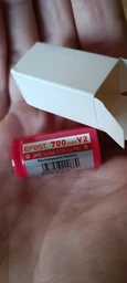 Аккумулятор литиевый 16340 Keeppower 700mAh, без электроники защиты, 3,6-3,7В, 16340-A1 (100087412)