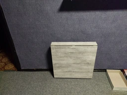 Стіл-книжка трансформер Оріон 2 Ferrum-decor 750x1520x730 Чорний метал ДСП Дуб Сан-Маріно 16 мм (ORI202)