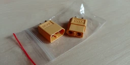 Роз'єм живлення силовий XT60 2pin пара тато-мама для RC