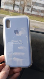 Чехол-накладка Silicone case для IPhone X/Xs Black чёрный фото от покупателей 10