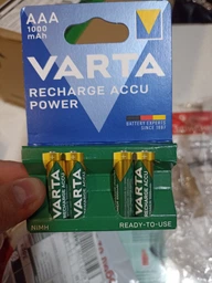 Акумулятор Varta AAA 1000mAh 4 шт/уп 2021 года фото от покупателей 6