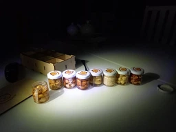 Подарунковий набір мед з горішками Ведмежатко Подарунок Елітний 8 шт. x 45 грам фото від покупців 2
