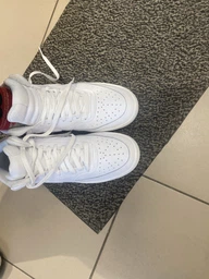 Женские кеды высокие Nike Court Vision Mid CD5436-108 38 (7US) 24 см Белый/Серебристый (197600785670) фото от покупателей 5