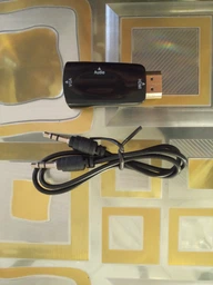 Адаптер RZTK HDMI - VGA/3.5 мм Black фото от покупателей 12