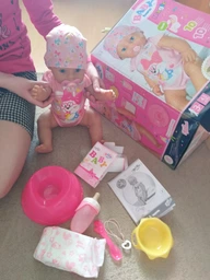 Пупс Zapf Baby Born Волшебная девочка с аксессуарами 43 см (827956)