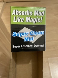 Суперпоглинаючий килимок для передпокою та ванної кімнати Super Clean Mat Brown (454948) фото від покупців 4