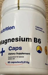 Минерально-витаминный комплекс EntherMeal Magnesium B6 + Caps Магний B6 90 капсул (MB690EM337) фото от покупателей 1