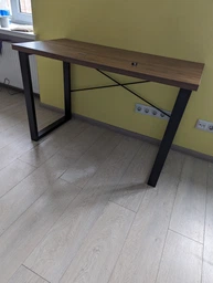 Письменный стол Ferrum-decor Драйв 750x1400x600 Черный металл ДСП Дуб Сонома 32 мм (DRA172) фото от покупателей 8