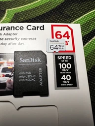 Карта памяти microSD 512Gb SanDisk High Endurance Class 10 UHS-I U3 V30 + SD адаптер (SDSQQNR-512G-GN6IA) фото от покупателей 3