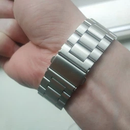Металевий ремінець Fruct 3-Bead Metal Band для Apple Watch 38/40/41/42 mm Black фото від покупців 1