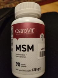 Препарат для суглобів і зв'язок OstroVit MSM, 90 таблеток фото від покупців 2