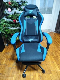 Геймерское кресло GT Racer X-2324 Fabric Black/Gray фото от покупателей 1
