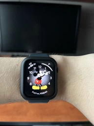 Захисний чохол зі склом Choice для Apple Watch 44 мм Сірий фото від покупців 4