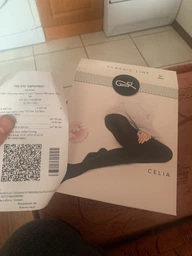 Колготы 120 Den женские теплые хлопковые Gatta Celia 4 р Черные (5900042047870)
