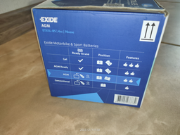 Мото аккумулятор Exide AGM 4 Ah Ев (-/+) 70EN (ETX5L-BS) фото от покупателей 5