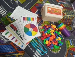 Игровой набор сортер Радужные Мишки Learning Bears Монтессори игра для счета и сортировки Farmar фото от покупателей 1