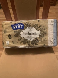 Туалетний папір Grite Ecological Plius 3 шари 24 рулони (4770023350265)