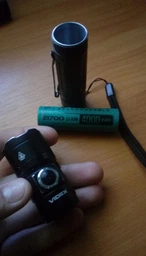 Фонарь Videx 4000Lm 6500K до 200 м дальность света, алюминиевый корпус, с аккумулятором (VLF-A406) фото от покупателей 6