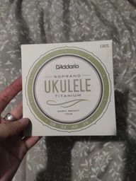 Струны для укулеле сопрано D'Addario EJ87S TITANIUM UKULELE SOPRANO