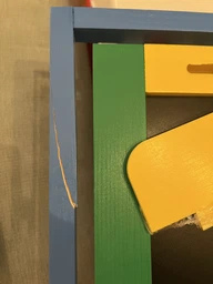 Доска магнитная универсальная для рисования мелом фломастерами Komarovtoys М412