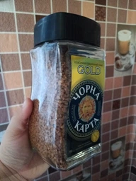 Кава розчинна Чорна Карта Gold 95 г