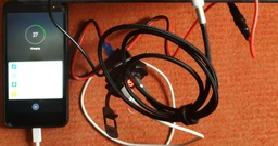 Автомобильная USB зарядка QC 3.0 + PD Type-C с вольтметром в место штатной кнопки, заглушки Red фото от покупателей 8