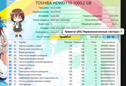 Жесткий диск Toshiba P300 1TB 7200rpm 64MB HDWD110UZSVA 3.5 SATA III фото от покупателей 5