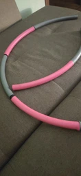 Массажный гимнастический обруч 100 см Hula Hoop WM-53AA фото от покупателей 1