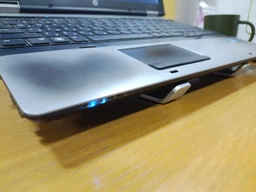 Подставка для ноутбуков и планшетов HQ-Tech Stabletron Aluminum Laptop Stand Silver для MacBook повышенная стойкость, складная конструкция ( цвет siilver) + тканевый чехол для хранения в комплекте фото от покупателей 17